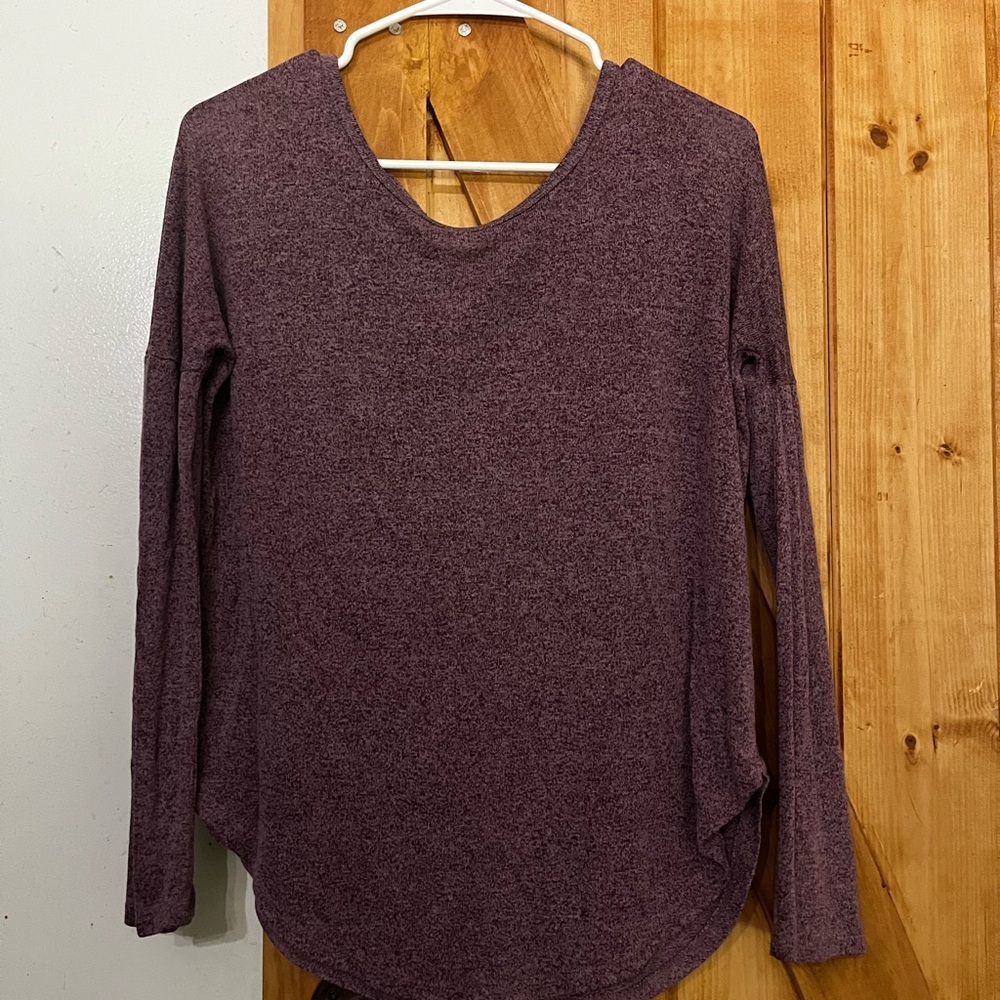 Rue21 Maroon Long Sleeve Top